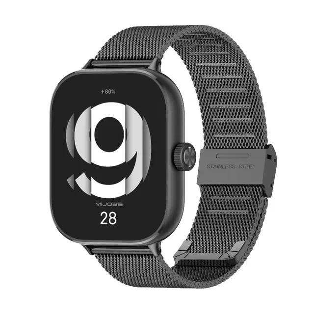 Metal Bands For Redmi Watch 4 5 Strap Stainless Steel Bracelet For Xiaomi Mi Band 8 9 pro Watchband Replaceable Business Correa