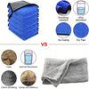 1/5PCS Microfiber Cleaning Towel Thicken Soft Drying Cloth Car Body Washing Towels Double Layer Clean Rags Car Accessories