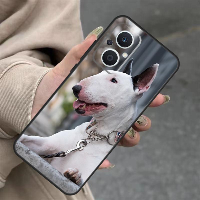 Bullterrier Bull Terrier Dog Case For OPPO Reno 7 8 Lite 10 11 12 13 14 Pro 8T 12F 13F 14F OPPO Find X8 X6 X9 Pro Cover