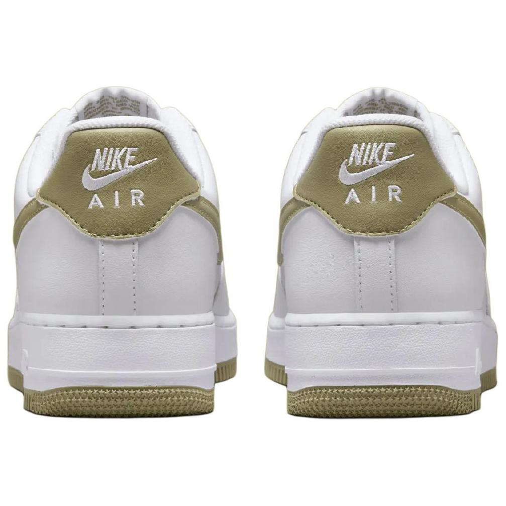 Nike Air Force 1 Low '07 White Neutral Olive Sneakers FJ4146-110