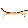 Ergonomic Violin Chin Rest 4/4 Adjustable Height Wood Shoulder Support Comfortable Violin Shoulder Cushion for Comfort