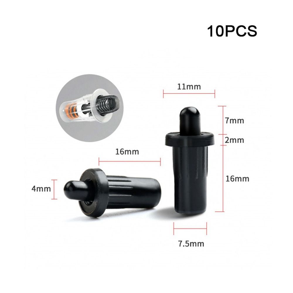 10PCS Plastic Door Spring Pin Telescopic Spring Axis New Telescopic Central Axis  Cabinet Door