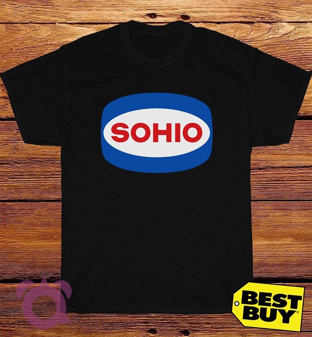New Sohio Oil Logo Men s Funny T-Shirt Size S to 5XL S