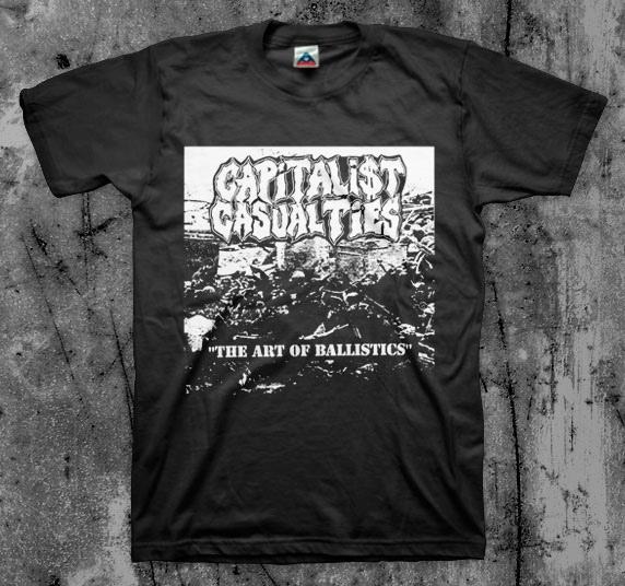 Capitalist Casualties  Art Of Ballistics  T Shirt  Unisex T-Shirt XXXL