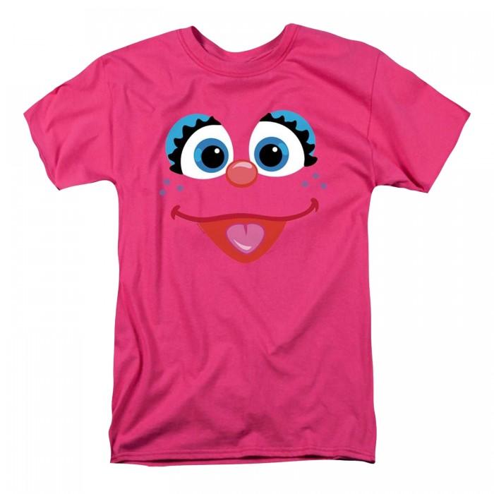Sesame Street Unisex Adult Abby Face T-Shirt