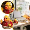 Pope Leo XIV Duck Resin Pope Catholic Duck Figurine Religious Desktop Catholic Duck Statue Keepsake Gift for Friends