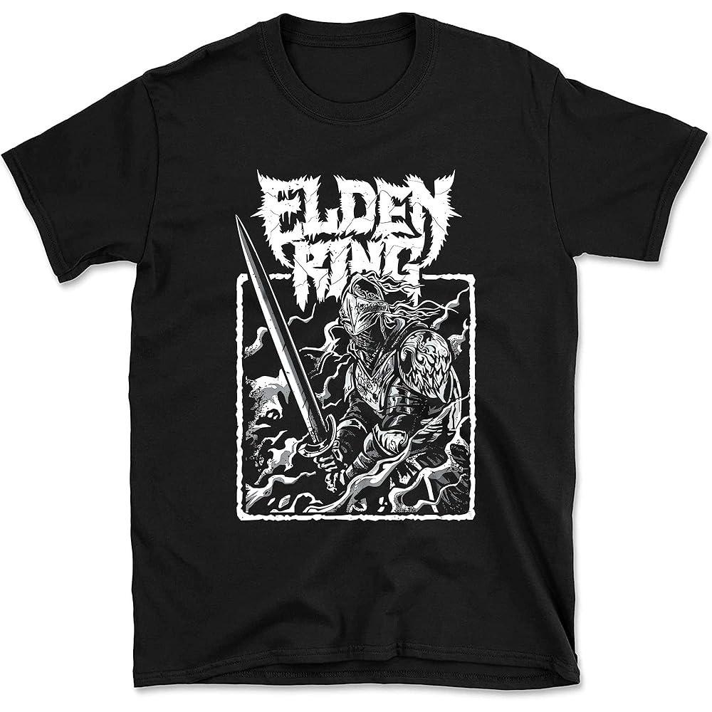 

Elden Ring Grunge Graphic Tee Unisex Short Sleeve Shirt S-5XL Unisex T-Shirt XL