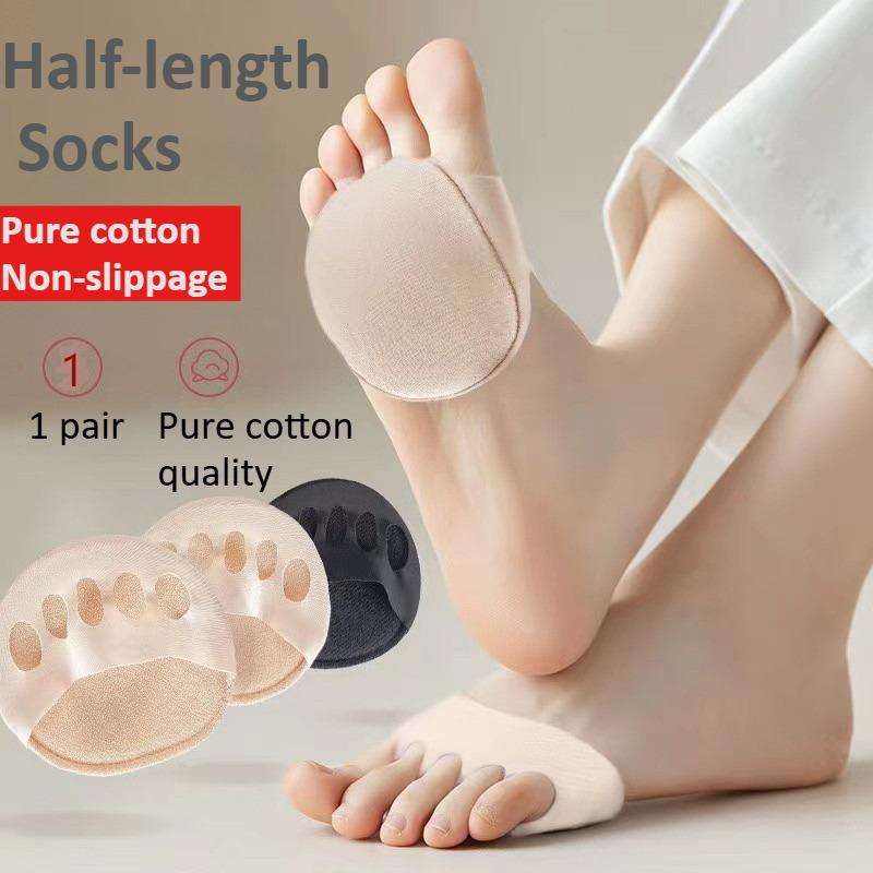 Five Toes Forefoot Pads for Women High Heels Half Insoles Calluses Corns Foot Care Absorbs Shock Socks Toe Pad Inserts