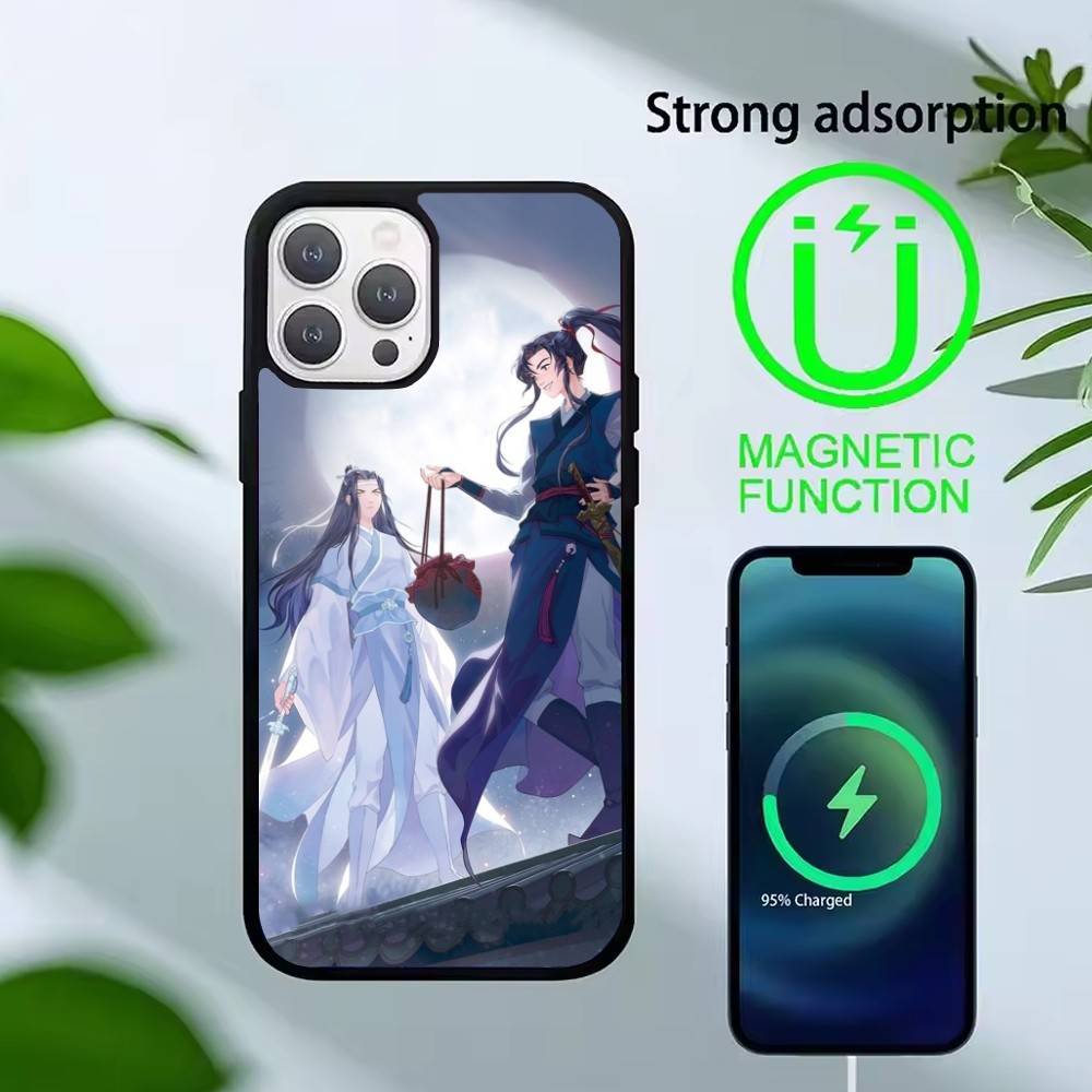 Grandmaster-Demonic Cultivation Phone Case For iPhone 14,16,15,13,17,12,Plus,Pro,Max Magnetic For Magsafe Frosted Cover