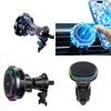 Magnetic Car Charger Wireless with TEC Cooling for Smartphone Mobile Accessories Cooling Fan Magnetic Holder Fast Heat Reduction