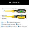 Electrician Tester Pen Word/Crossing High Torqued Screwdriver Electricity Detector Meter Buzzer Alarm Electricity Test Tool