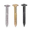 10Pcs Stainless Steel Electric Guitar Pickup Mounting Frame Screw Guitar Humbucker Pickup Rings Mounting Screws