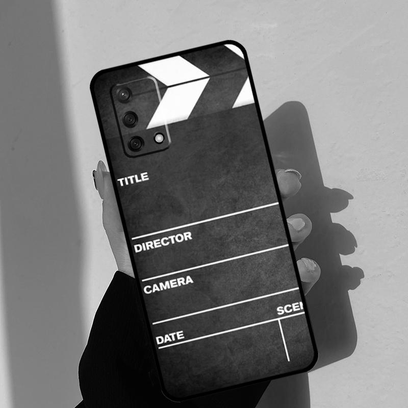 Clapper Board Case For Oppo A80 A60 A40 A15 A16 A17 A57 A94 A74 A54 A76 A96 A18 A38 A58 A78 A98 A6 A5 Pro