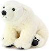 Carolata Polar Bear Plush Toy Animal Family Realistic Animal Bear Stuffed Toy Doll Gift Present Birthday Christmas Present (Real Parent/Soft Touch)