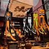 Halloween Outdoor Hanging Decorations: Pumpkin & Ghost Wind Sock Flags