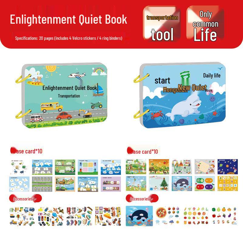 Early Learning Sticker Book: Character Recognition for Ages 3-6 - Interactive Educational Toy
