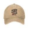Sommer Punch Monkey Baseballkappe Sonne Sonnenschutz Design Gewaschene Trucker-Kappe Unisex Damen yk Niedlich Jagd Camping Snapback-Kappe