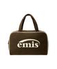 EMIS Jersey Logo Tote Bag-Brown