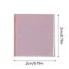Iridescent Acrylic Squares 0.8'' x 0.8''/1.2" x 1.2" Mini Rainbow Holographic Acrylic Sheets Set Double-Sided Holo Tiles for DIY Crafts Light Shadow