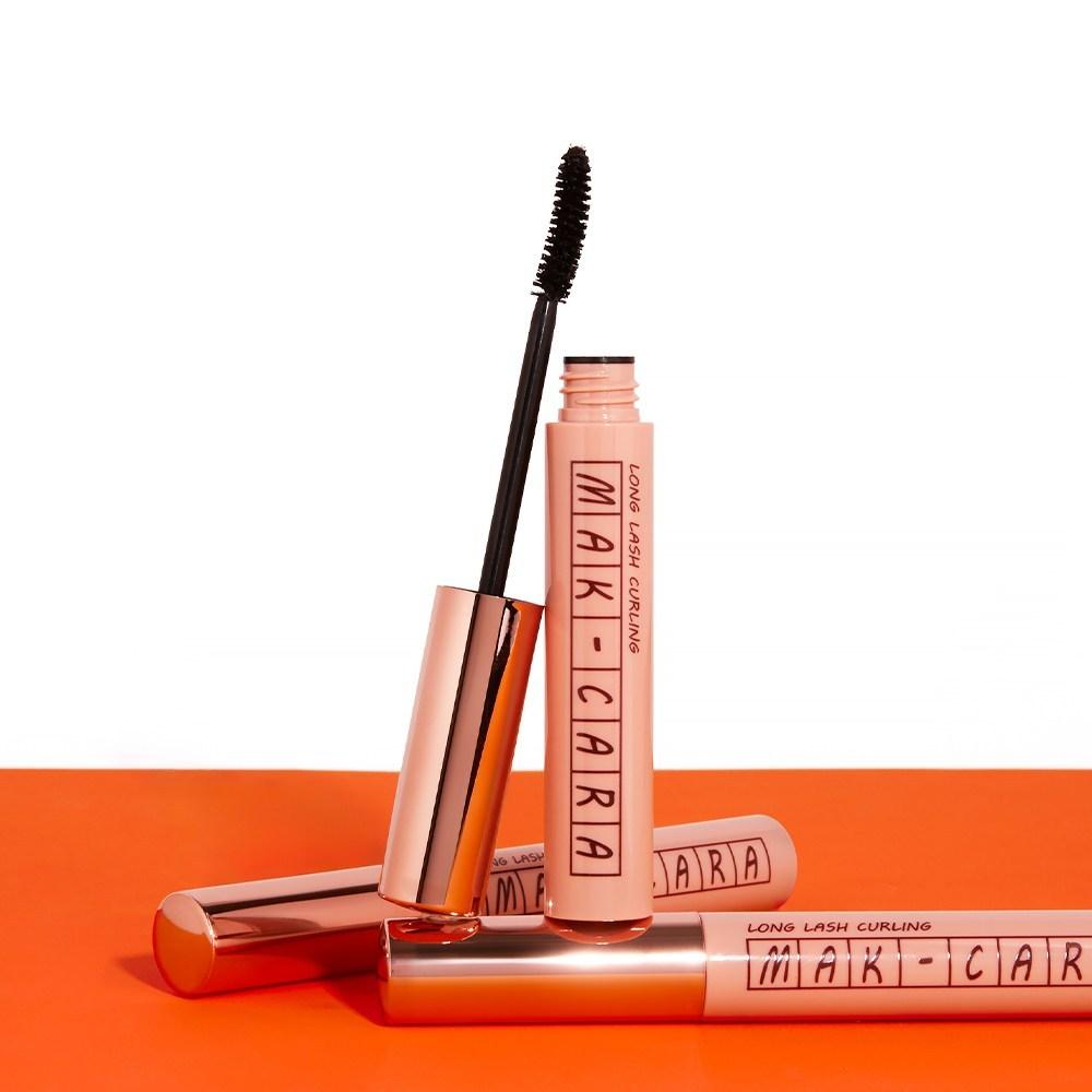 Coringco Makkara Long Lash Curling Mascara, #01 Deep Black, 1 Pc.