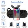 10w trådløs ladestasjon 4 i 1 for Iphone 11 12 13 14 Airpods Pro Stand Hurtiglading for Apple Watch 7 6