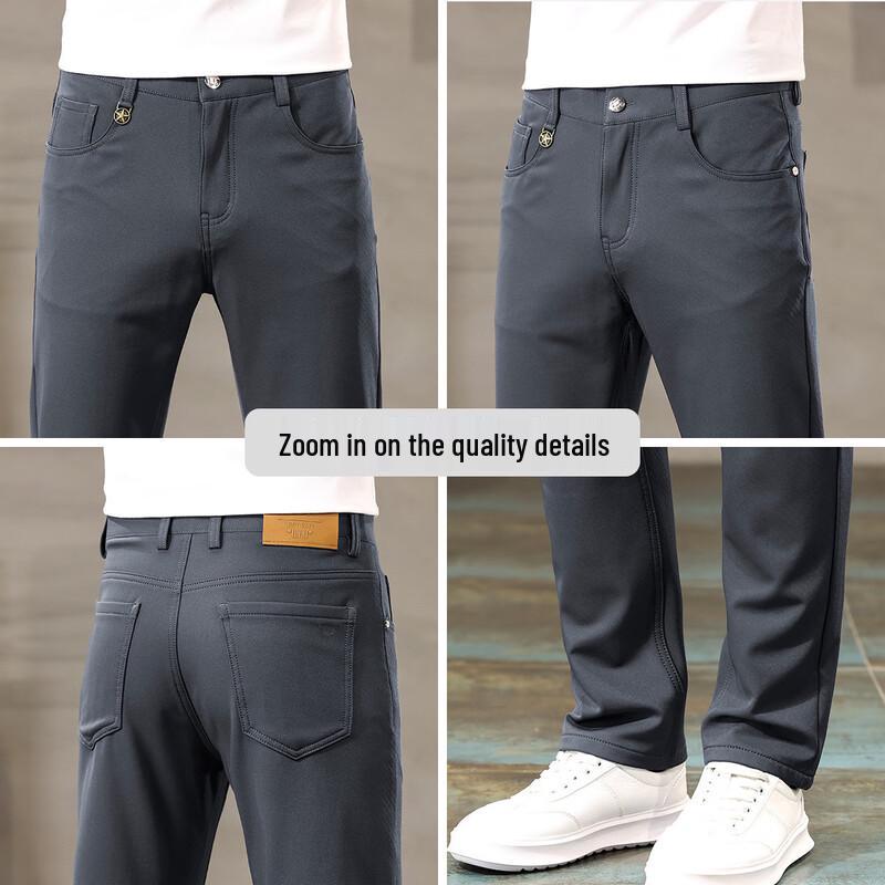 JEEP Men's Spring/Summer Straight-Leg Casual Jeans