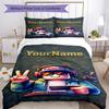 Roblox 261 Customize Your Name Bedding Set Breathable Duvet Cover with Pillowcases Home Decoration Birthday Gift