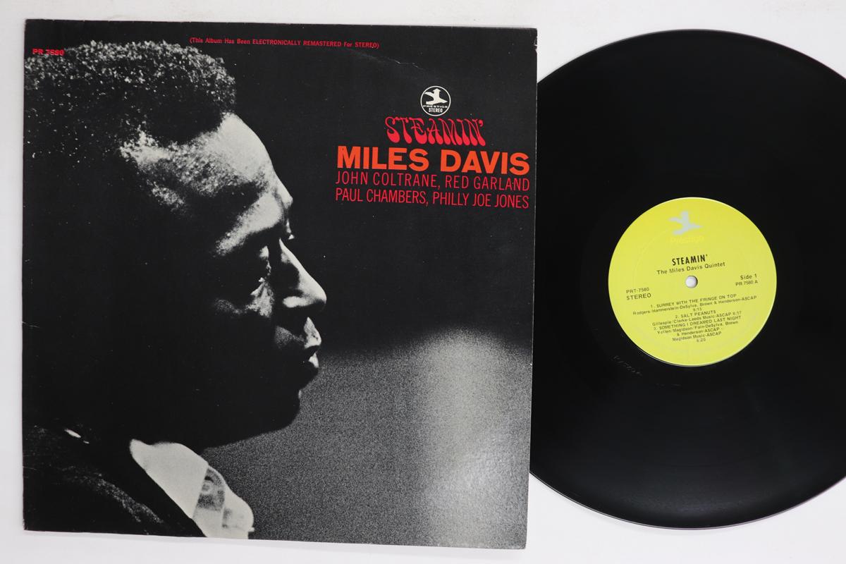 LP Пластинка МАЙЛЗ ДЭВИС  Steamin PRT7580 PRESTIGE 1972 США Джаз Б/У