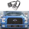 Chrome Front Fog Light Lamp Frame Cover Trim For Ford F150 2015-2017 XLT