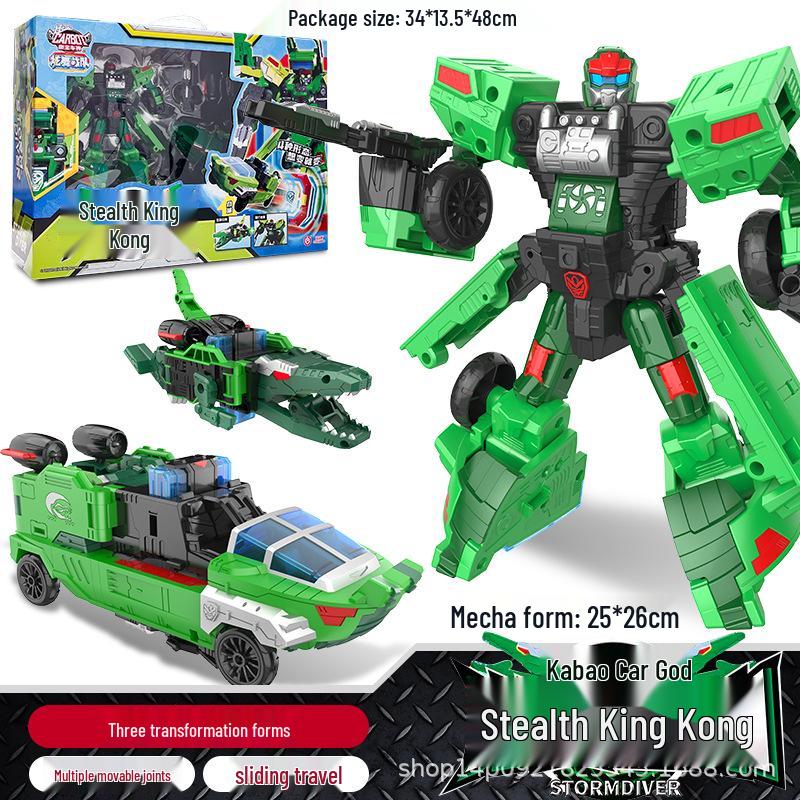 Kabaocar Transformable Eagle King Robot Toy for Kids