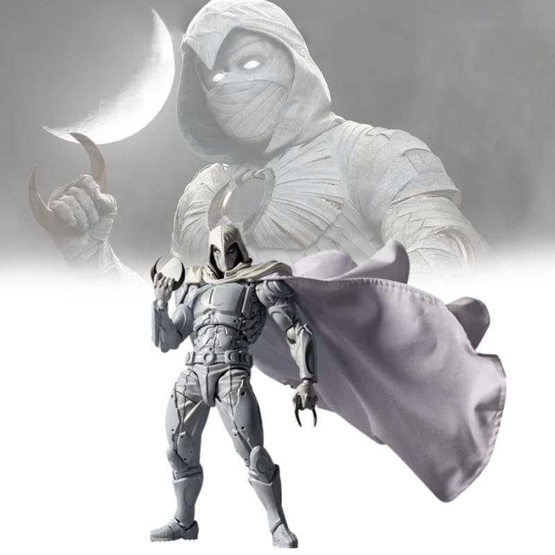 Kaiyodo Moon Knight Action Figure Stunningly Detailed Pvc Model 14cm Tall