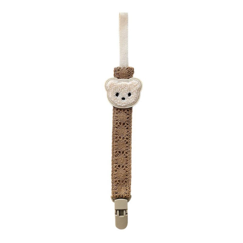 Catena Porta-ciuccio Orsetto Carino Cartone Animato Portatile Anti-caduta Porta-ciuccio Bambino