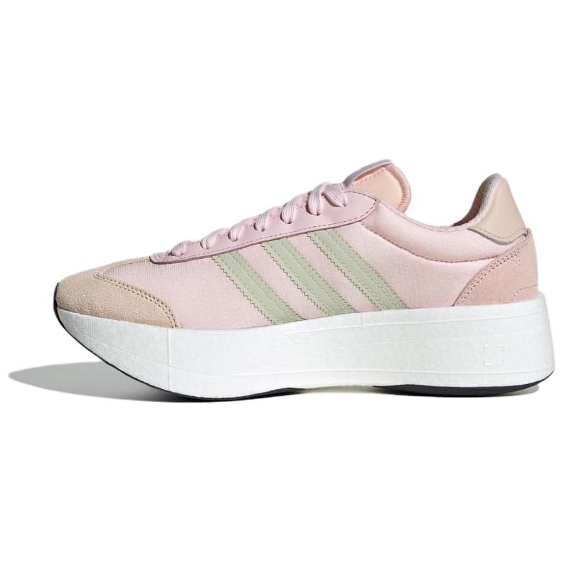 Adidas City RNR Almost Pink Linen Green Women Sneakers Core-Black JQ5153