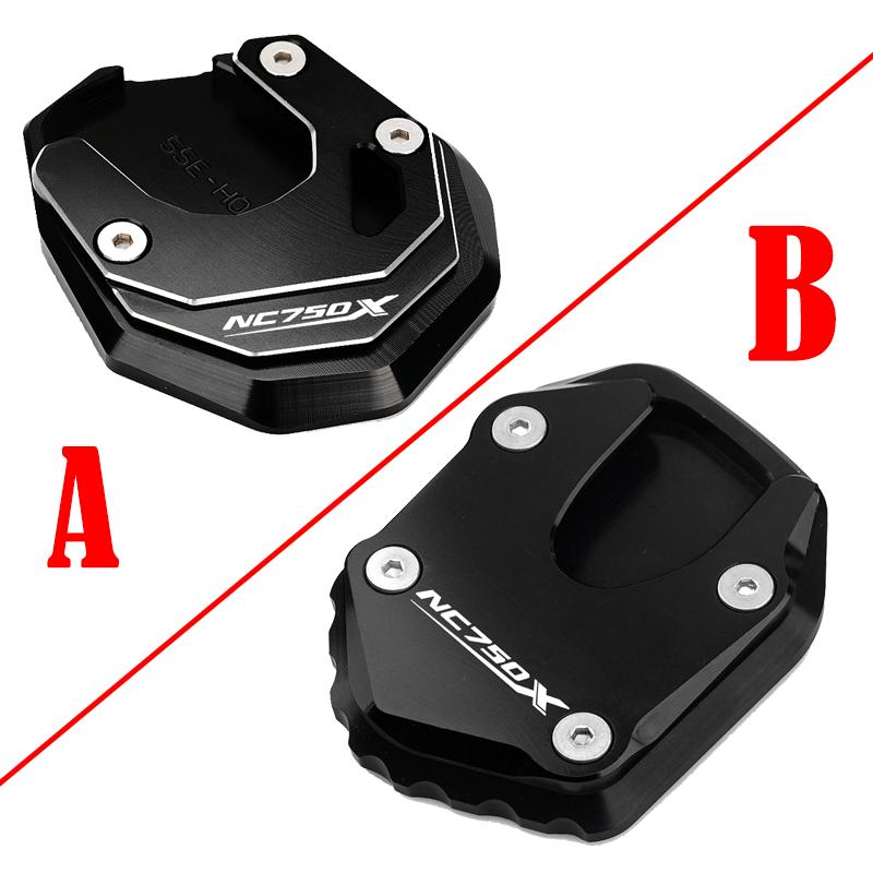 For HONDA NC750X  2022 2023 NC 750X NC750 X Motorcycle CNC Foot Side Stand Plate Kickstand Enlarger Support Extension Pad