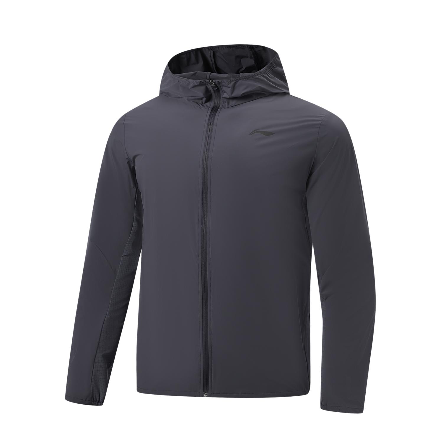 Li-Ning Casual Minimalist Hooded Comfortable Windbreaker Men Outerwear AFDWC49-2 S