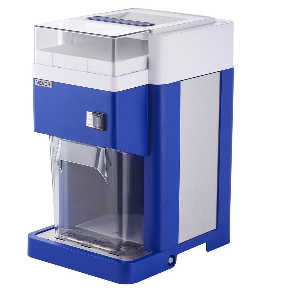 Macchina Rasaghiaccio Commerciale, Grande Macchina Elettrica per Granita da 1,91QT / 1,8L, Fine e Soffice con Motore da 300W, Lame in Acciaio Inossidabile, Produttore di Ghiaccio Rasato