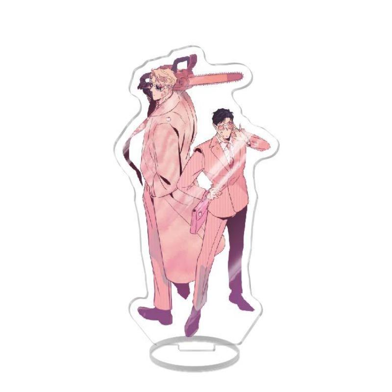 Roses And Champagne Korean Anime Peripherals Zheng Yiyuan Acrylic Stands Collectible Desk Ornaments Creative Birthday Gifts Toy