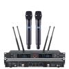 True Diversity Wireless Microphone Set with High Sound Quality, Dual Microphones