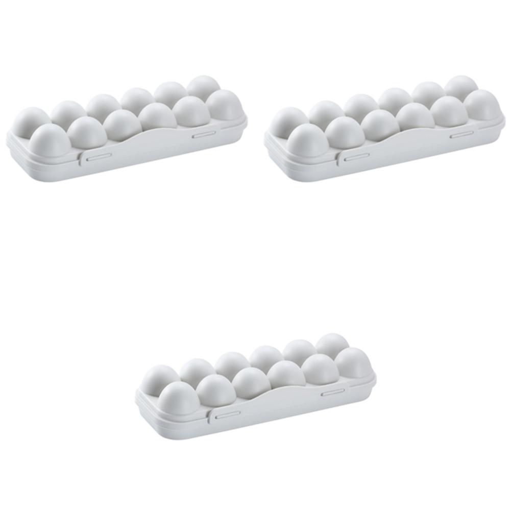 12 Grid Egg Holder Plastic Egg Protector Tray Portable Eggs Carrier Container Case for Refrigerator Camping Picnic Hiking Travel