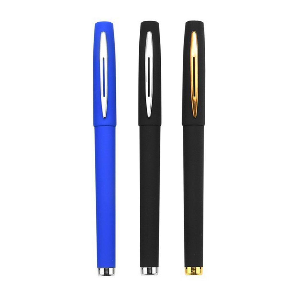 1PCS Gel Pen 0.5mm Smoothing Writing Black Blue Ink Gel Pen Ballpoint Pen School Office Student Writing Stationery Supply