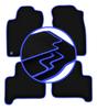 CARLUX-BLUE Car Mats For: Toyota Land Cruiser J120 5-door (2002-2009)