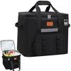 Large Capacity 40L Cooler 37cm X X 31cm Ideal for and Box/Insulated Bag, Waterproof, Wear-Resistant, Leak-Proof, (L) 35.5cm (W) (H), Foldable,