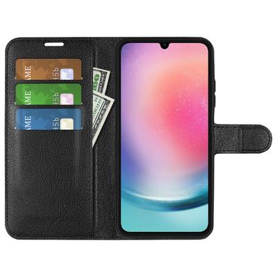 For Samsung Galaxy A16 5G/A16 4G Case Litchi Texture Shockproof Leather Wallet Phone Cover