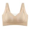Beautiful Back Bra, Seamless Underwear, Fixed Cup, Back Buckle, Small Chest, Large Chest, Gather and Close the Sub-breasts, Anti-sagging,thin Shoulder