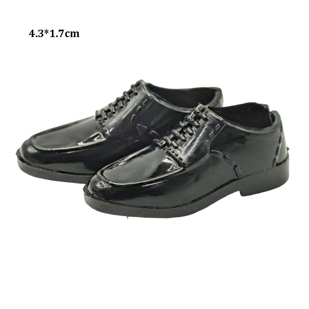 1Pair High Quality Fashion 1/6 Doll Shoes Plastic Multistyles Male Doll Boots Doll Casual Wear Shoes Fit Foot Length 2cm Dolls