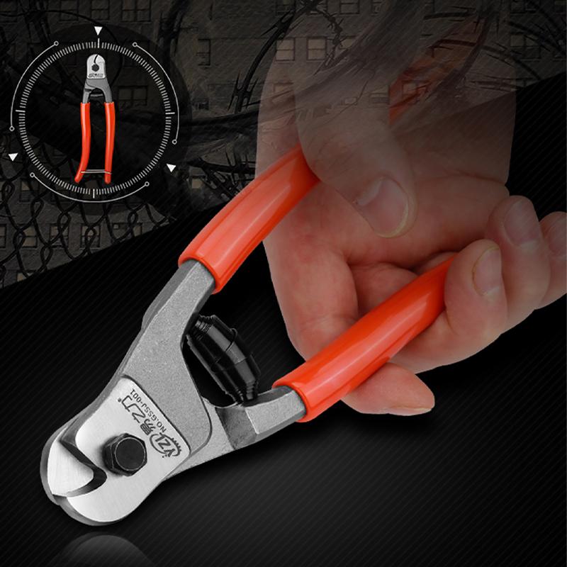 Multifunktionale 8-Zoll-Seilschere Stahlseilzange Kabelschneider Drahtschneide-Handwerkzeuge für Profis