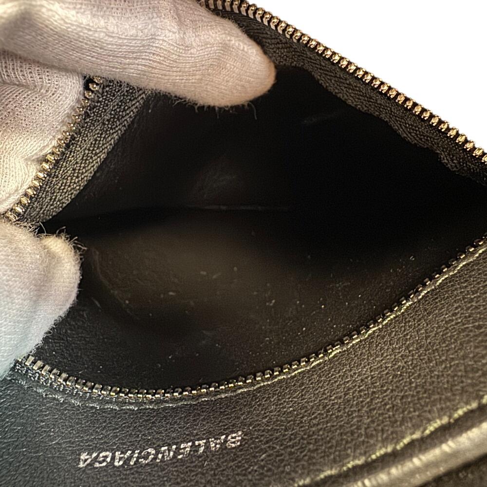 BALENCIAGA leather Everyday XXS Handbag black leather Women Used