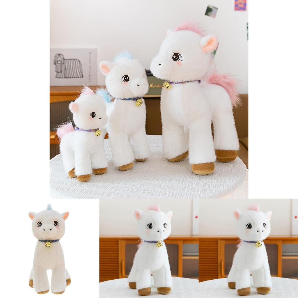 Soft Horse Doll With Pp Cotton Filling For Kids Birthday Present And Bedroom Decor