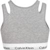 Calvin Klein Modern Attraction Buchstaben-Print Tanktop Body BH Damenunterwäsche Kokosnussgrau QF7200ADP7A