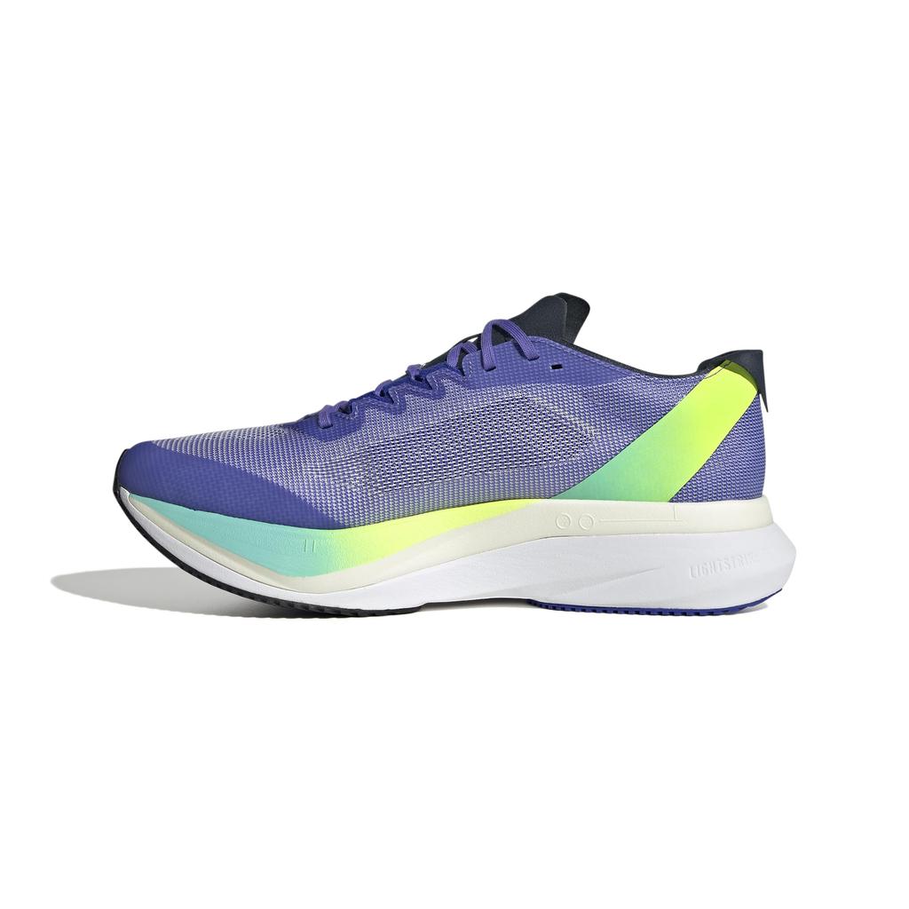Adidas Adizero Boston 12 MDF81 Running Cobalt Blue Cm Men's Shoes, Blue/Zero Metallic/Lucid (IF9211), 30.0